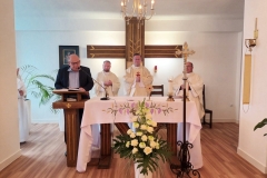 Wprowadzenie relikwii św. Faustyny Kowalskiej do Domu Pomocy Społecznej „Kalina”